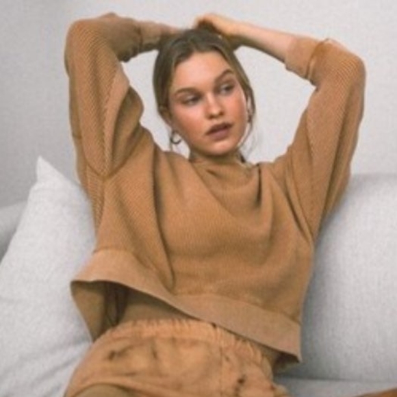 Urban Outfitters | Out from Under Luciana Thermal Long Sleeve Top - Picture 2 of 7